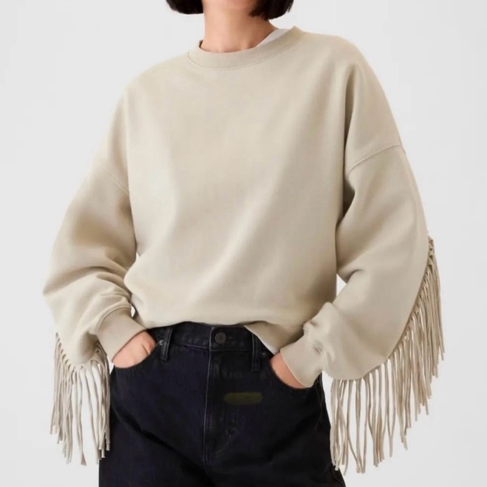 GAP Fringe Sweatshirt
